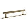 Millhouse Brass Pennington Hexagonal T-Bar Cabinet Pull Handle on Backplate additional 13