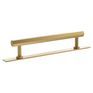Millhouse Brass Pennington Hexagonal T-Bar Cabinet Pull Handle on Backplate additional 1