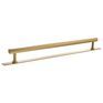 Millhouse Brass Pennington Hexagonal T-Bar Cabinet Pull Handle on Backplate additional 4