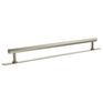 Millhouse Brass Pennington Hexagonal T-Bar Cabinet Pull Handle on Backplate additional 3