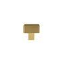 Millhouse Brass Eiffel Knurled Square Cabinet Knob Handle additional 4