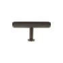 Millhouse Brass Eiffel Knurled T-Bar Cabinet Knob Handle additional 6