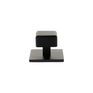 Millhouse Brass Eiffel Knurled Square Cabinet Knob Handle on Backplate additional 2