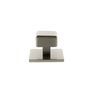 Millhouse Brass Eiffel Knurled Square Cabinet Knob Handle on Backplate additional 5