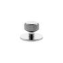 Millhouse Brass Eiffel Knurled Round Cabinet Knob Handle on Backplate additional 3