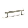 Millhouse Brass Eiffel Knurled T-Bar Cabinet Pull Handle on Backplate additional 14