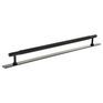 Millhouse Brass Eiffel Knurled T-Bar Cabinet Pull Handle on Backplate additional 5