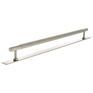 Millhouse Brass Eiffel Knurled T-Bar Cabinet Pull Handle on Backplate additional 2