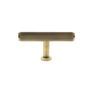 Millhouse Brass Battersea Linear T-Bar Cabinet Knob Handle additional 1