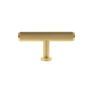 Millhouse Brass Battersea Linear T-Bar Cabinet Knob Handle additional 4
