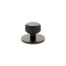 Millhouse Brass Battersea Linear Round Cabinet Knob Handle on Backplate additional 6