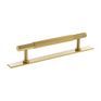 Millhouse Brass Battersea Linear T-Bar Cabinet Pull Handle on Backplate additional 16
