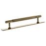 Millhouse Brass Battersea Linear T-Bar Cabinet Pull Handle on Backplate additional 13
