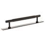 Millhouse Brass Battersea Linear T-Bar Cabinet Pull Handle on Backplate additional 8