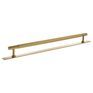 Millhouse Brass Battersea Linear T-Bar Cabinet Pull Handle on Backplate additional 4