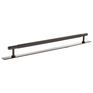 Millhouse Brass Battersea Linear T-Bar Cabinet Pull Handle on Backplate additional 2