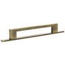 Millhouse Brass Empire Slim Cabinet Pull Handle on Backplate additional 13