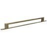 Millhouse Brass Empire Slim Cabinet Pull Handle on Backplate additional 7