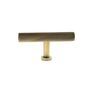 Millhouse Brass Paddington Spiral T-Bar Cabinet Knob Handle additional 1