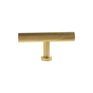 Millhouse Brass Paddington Spiral T-Bar Cabinet Knob Handle additional 4