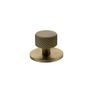 Millhouse Brass Paddington Spiral Round Cabinet Knob Handle on Backplate additional 1