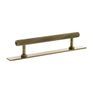 Millhouse Brass Paddington Spiral T-Bar Cabinet Pull Handle on Backplate additional 10