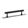 Millhouse Brass Paddington Spiral T-Bar Cabinet Pull Handle on Backplate additional 18