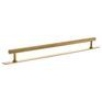 Millhouse Brass Paddington Spiral T-Bar Cabinet Pull Handle on Backplate additional 4