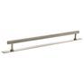Millhouse Brass Paddington Spiral T-Bar Cabinet Pull Handle on Backplate additional 3