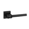 Oro &amp; Oro Aria Lever Door Handle on Square Rose (Matt Black) additional 1