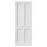 JB Kind 4 Panel Rushmore White Primed Shaker Internal Door additional 1