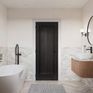 JB Kind Haddon Black Laminate Internal Fire Door additional 2