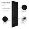 JB Kind Burghley Black Laminate Internal Fire Door additional 3
