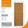 JB Kind Palomino Finished Oak Internal Door additional 6