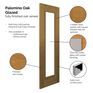 JB Kind Palomino Finished Oak Clear Glazed Internal Door additional 6