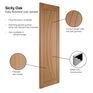 JB Sicily Finished Oak Internal Door additional 4