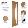 JB Sicily Finished Oak Internal Door additional 5