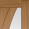 JB Sicily Finished Oak Clear Glazed Internal Door additional 4