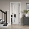 JB Sicily White Primed Clear Glazed Internal Door additional 2
