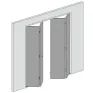 Runners Sliding Systems SlideFold - 4 Door Bifolding Door Track Kit additional 3