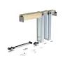 Runners Sliding Systems Valto Single Pocket Door System with Soft Close additional 2