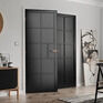 JB Kind Plaza Industrial-Style Black Internal Door additional 2