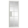 JB Kind Plaza Urban Industrial White Clear Glazed Internal Door additional 1