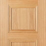 LPD Amsterdam 3 Panel Pre-Finished Oak Internal Door additional 1