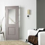 LPD Grey Arnhem Glazed 1L Internal Door additional 2