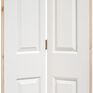 LPD White Primed Moulded Textured 6P Bi-Fold Door additional 1