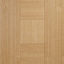 LPD Catalonia Square Panelled Pre-Finished Oak Internal Door additional 1