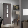 LPD Alcaraz 3 Light Chocolate Grey Glazed Internal Door additional 2