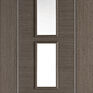 LPD Chocolate Grey Alcaraz Glazed 3L Internal Door additional 1
