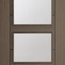 LPD Vancouver 4 Light Glazed Chocolate Grey Internal Door additional 1